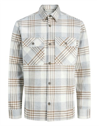 JPRRayle Melange Check Overshirt